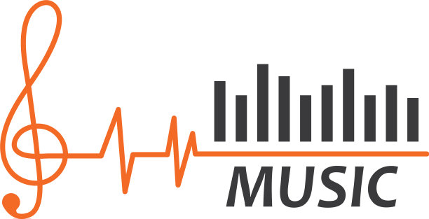 音乐均衡器和音效插图标志图片下载