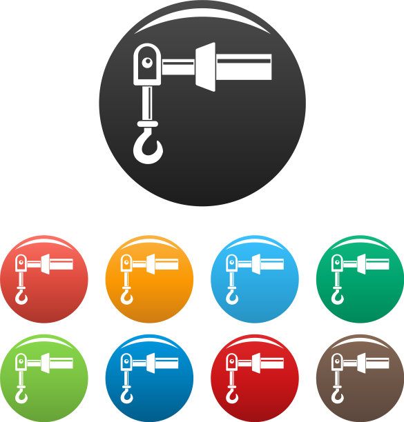 吊钩图标设置颜色图片下载