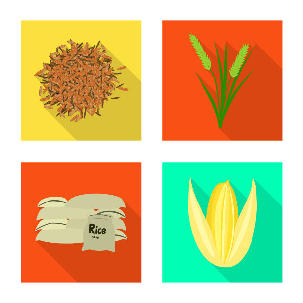 原料和农业标志图片下载