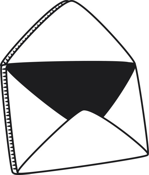 电子邮件信封卡通图片下载