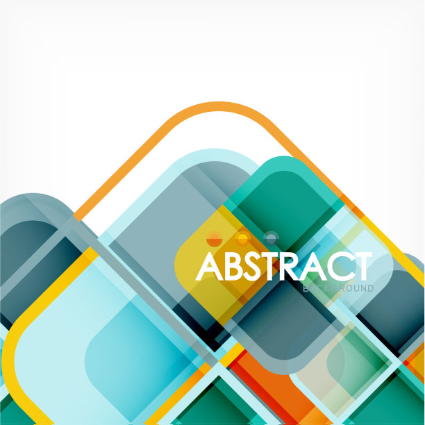 抽象背景正方形几何形状图片下载