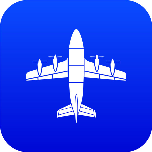 航空图标简约风格图片下载