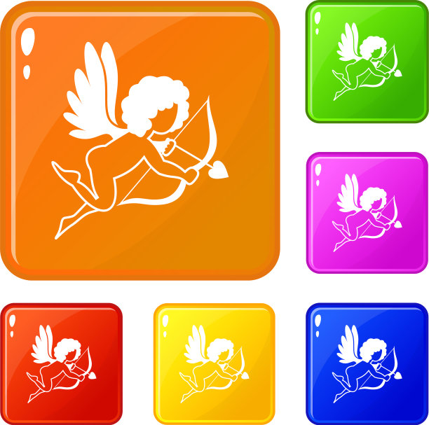 爱丘比特图标设置颜色图片下载