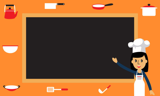 厨师用一道美味的菜肴和手捧图片下载