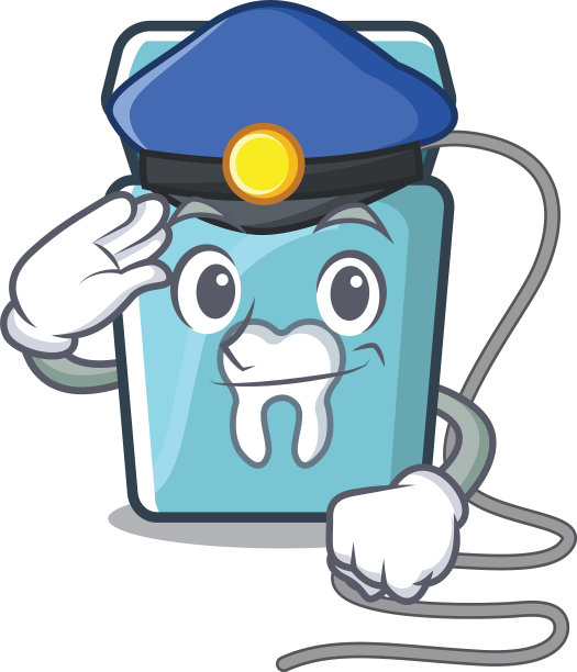 警用牙线隔离特征图片下载