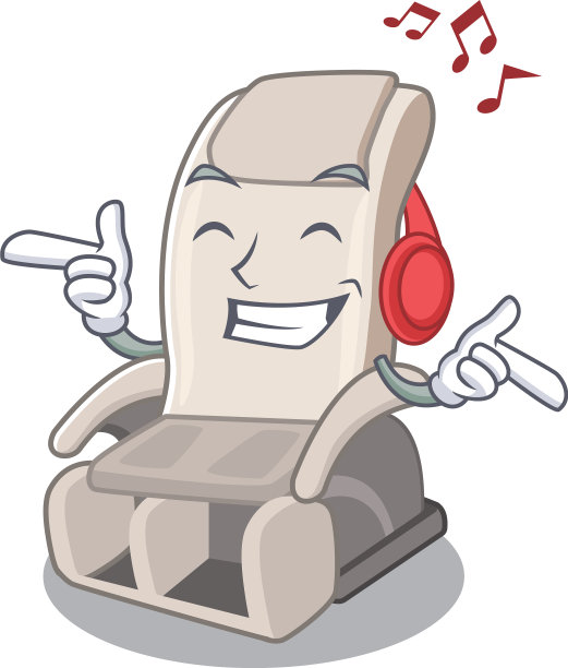 听音乐的按摩椅中间的房间图片下载