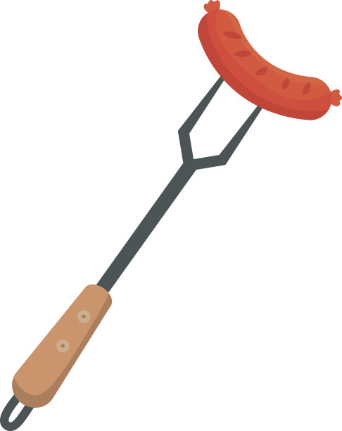 隔离式烧烤叉设计图片下载