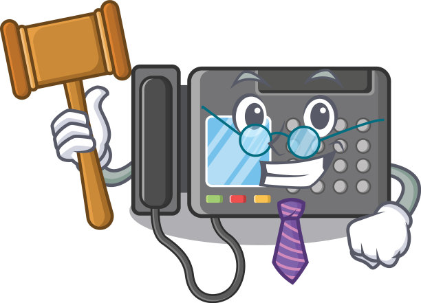 判定传真机贴卡通墙图片下载