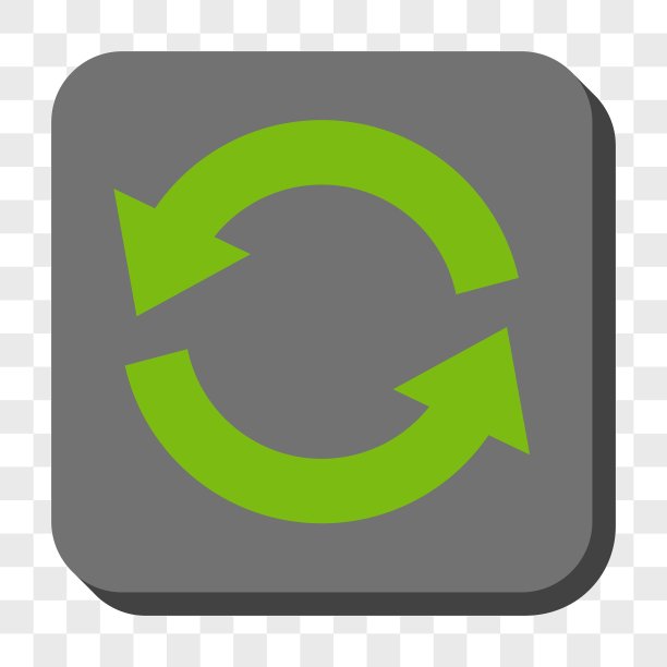 刷新圆角正方形按钮图片下载