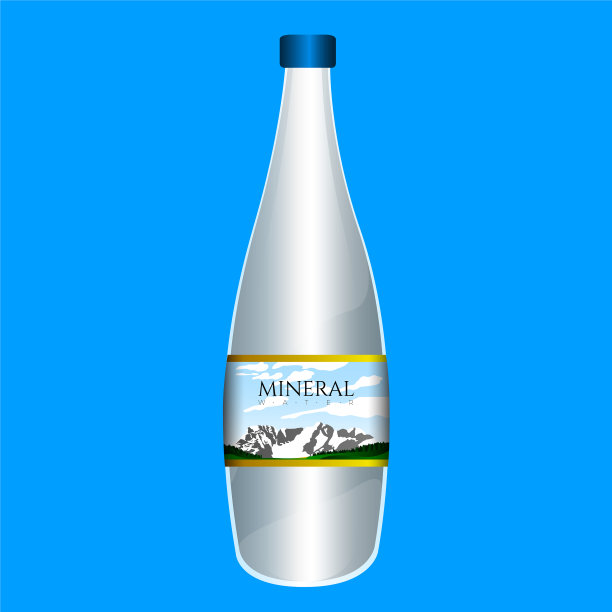 隔离矿泉水瓶图片下载