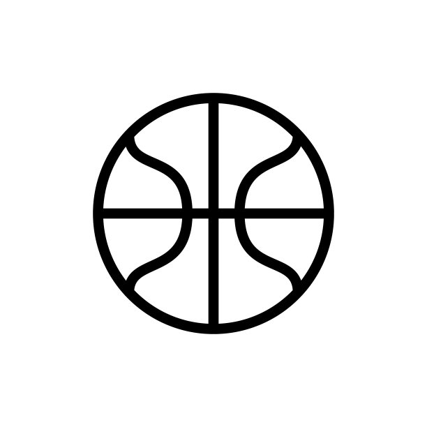 篮球图标矢量模板图片下载