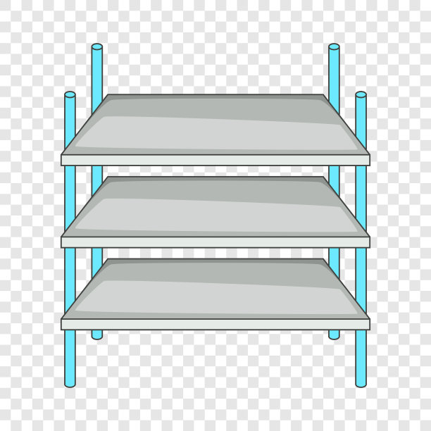 工业货架图标卡通风格图片下载