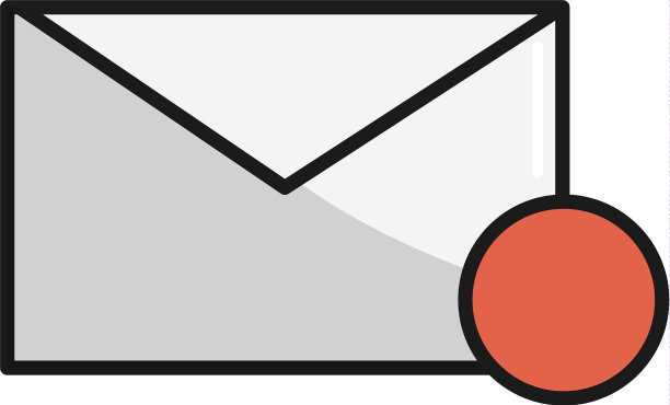 电子信息网上信件图标图片下载