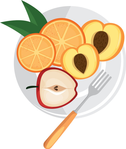 美味的套餐水果，健康食品图片下载