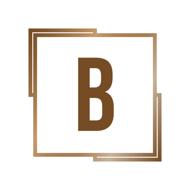 字母B标志模板设计图片下载
