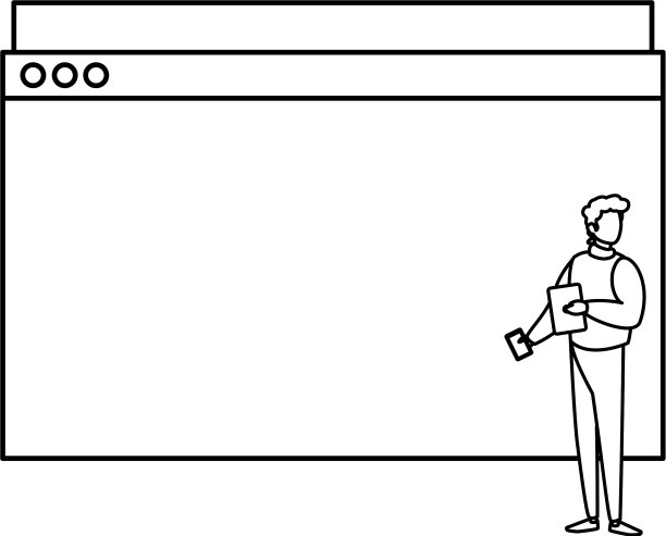 人使用模板网页与脉冲线图片下载