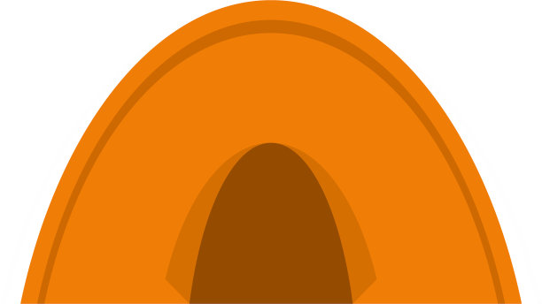 帐篷图标孤立图片下载