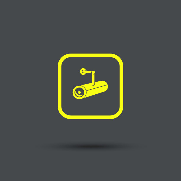 闭路电视摄像头图标专属符号图片下载