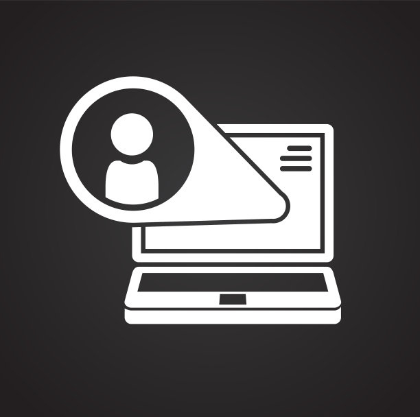 增强现实图标上的黑色背景图片下载