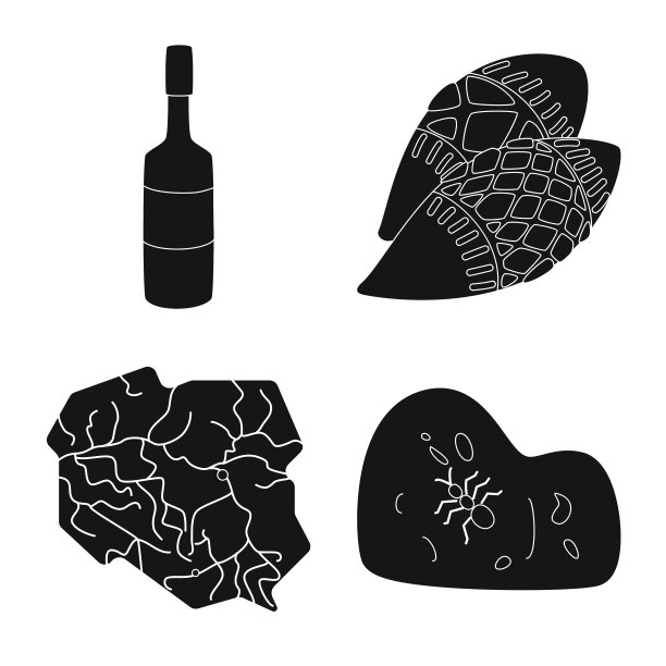 设计遗产和地标标志集图片下载