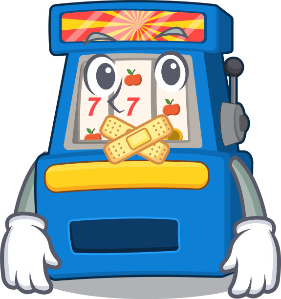 无声老虎机附卡通墙图片下载