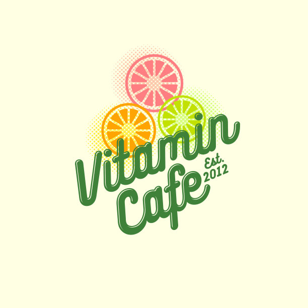 维生素咖啡标志奶昔排毒果汁健康图片下载