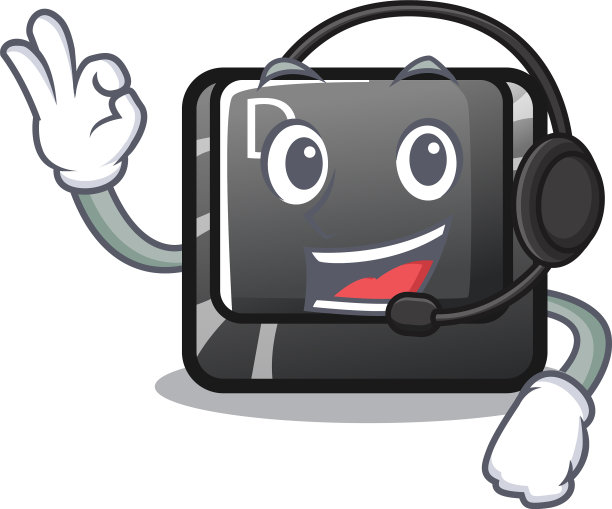 带有卡通形状的耳机按钮d图片下载