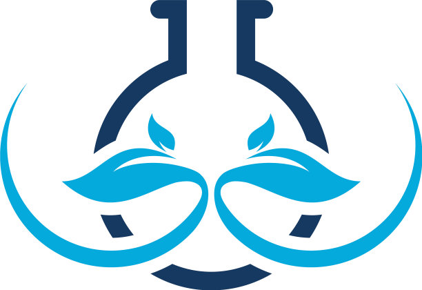 实验室标志模板图片下载