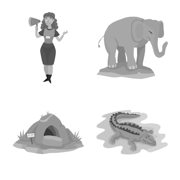 动物园和公园标志图片下载