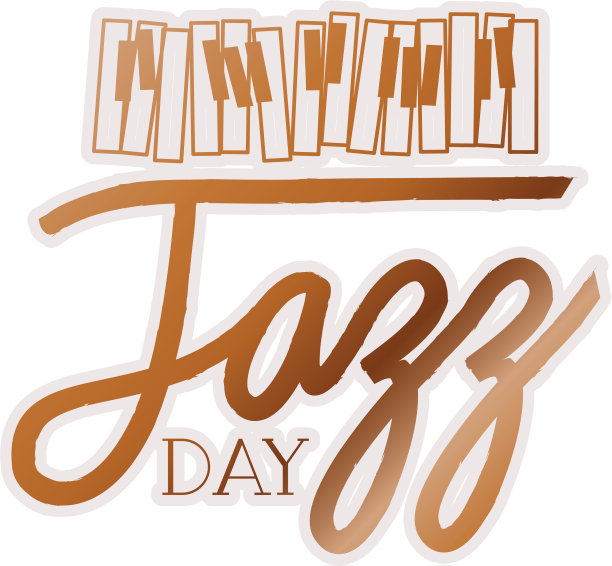 爵士日标签孤立图标图片下载