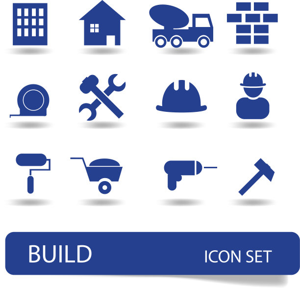 网页图标设置建设建设图片下载