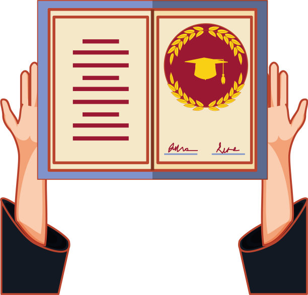 手拿毕业证书图片下载