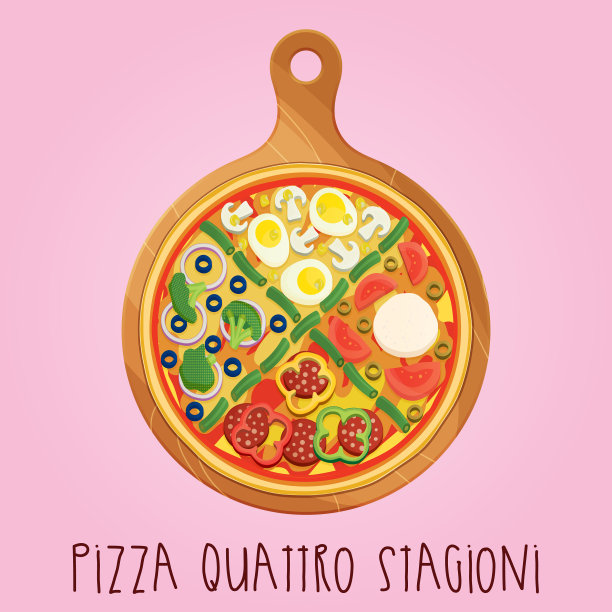 真正的木版披萨图片下载