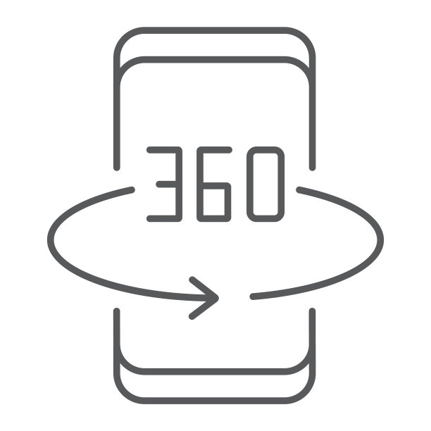 智能手机度细线图标设备和图片下载