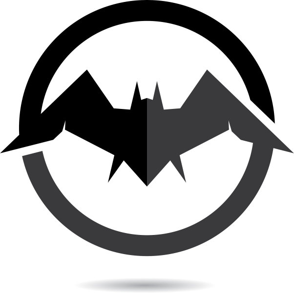 蝙蝠logo模板图片下载