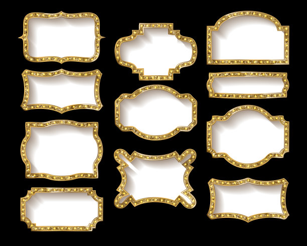 一套复古风格的小册子图片下载