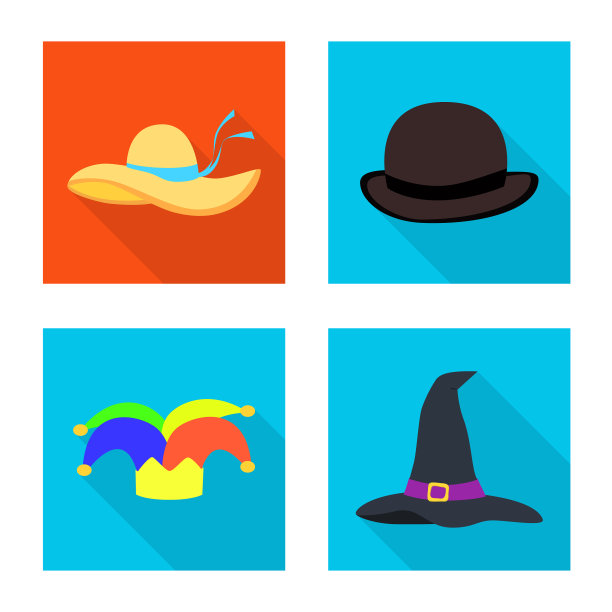 孤立对象时尚和职业标志图片下载