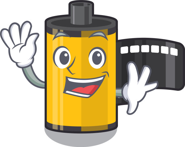 超酷的相机滚动隔离与性格图片下载