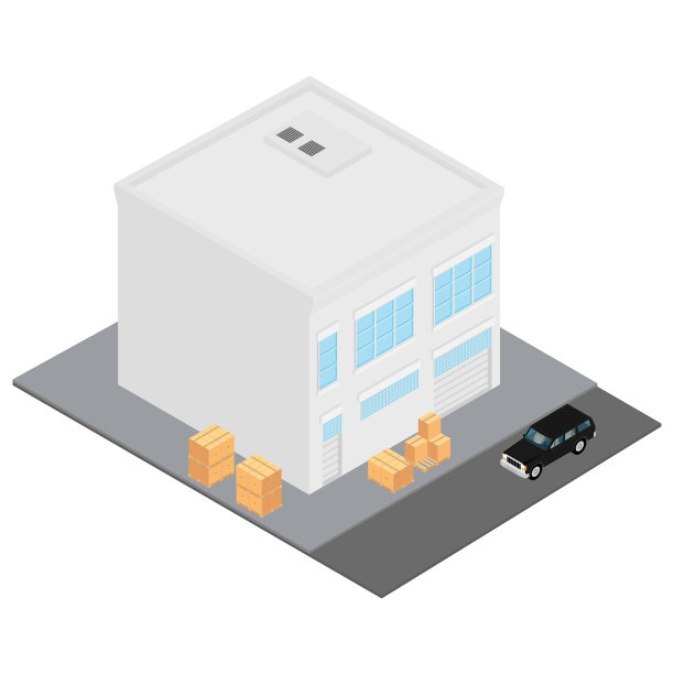 车间车和箱子图片下载