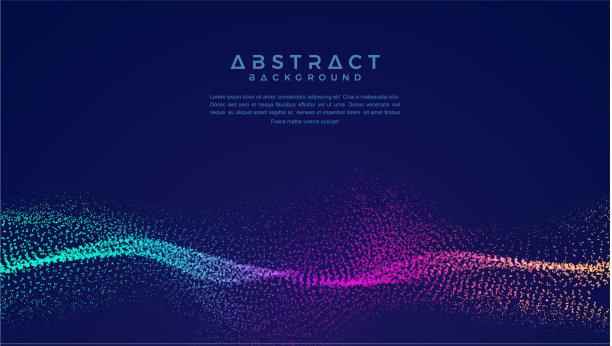 动态抽象液体流动颗粒背景图片下载