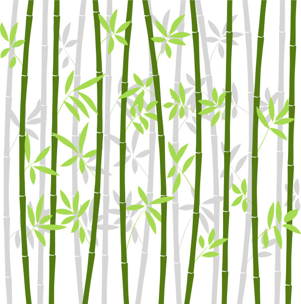 中国或日本竹草东方图片下载