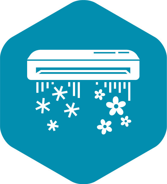 空调图标简约风格图片下载