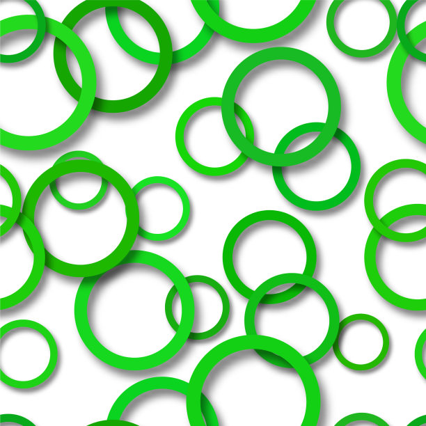 带阴影的抽象无缝图案环图片下载