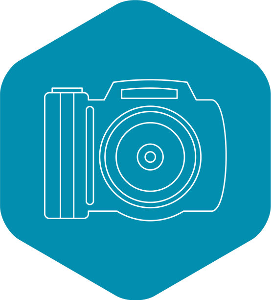 相机图标轮廓样式图片下载