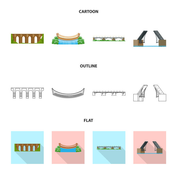设计连接和设计图标集图片下载