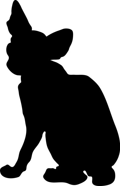 猫的轮廓图片下载