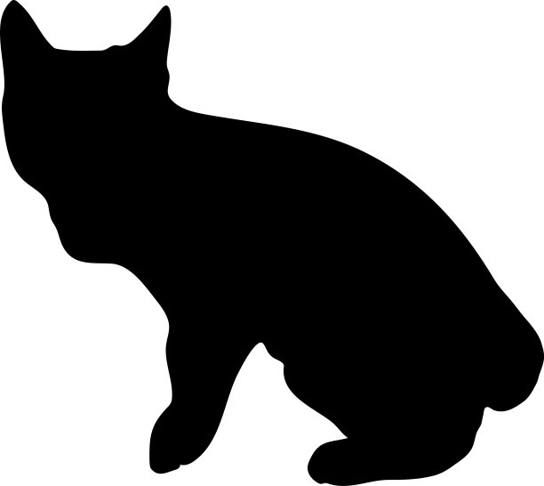 猫的轮廓图片下载