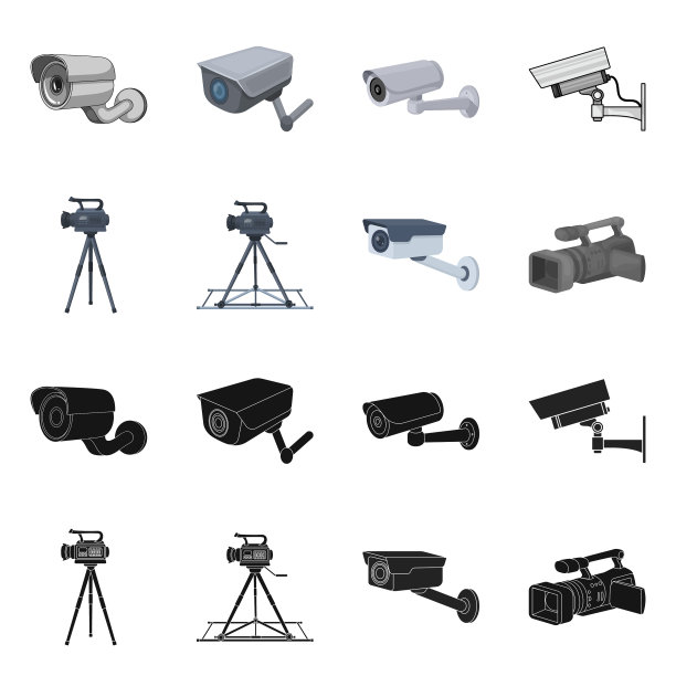 摄像机和摄像机标志图片下载