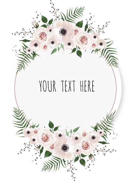 花设计贺卡贺卡图片下载