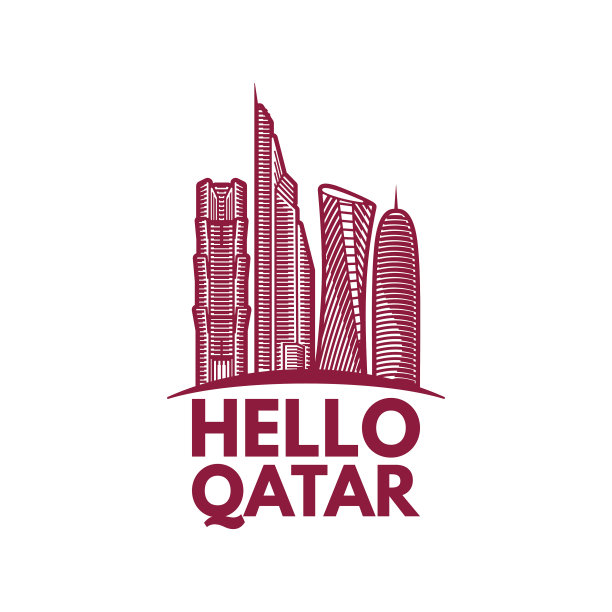 卡塔尔城市塔标志图片下载